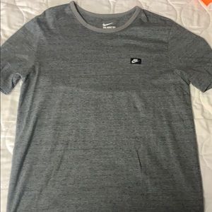 Gray Nike shirt